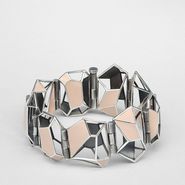 Enamelled Antique Silver Bracelet - Bracelet - BOTTEGA VENETA - AI13 - 2150