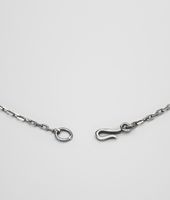 Bottega Veneta® Silver Intrecciato Coaxial Pendant Bottega Veneta® Silver Intrecciato Coaxial Pendant
