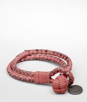 Bottega Veneta® Appia Intrecciato Ayers Nappa Bracelet Bottega Veneta® Appia Intrecciato Ayers Nappa Bracelet