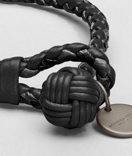 BOTTEGA VENETA - Nero Intrecciato Ayers Nappa Bracelet