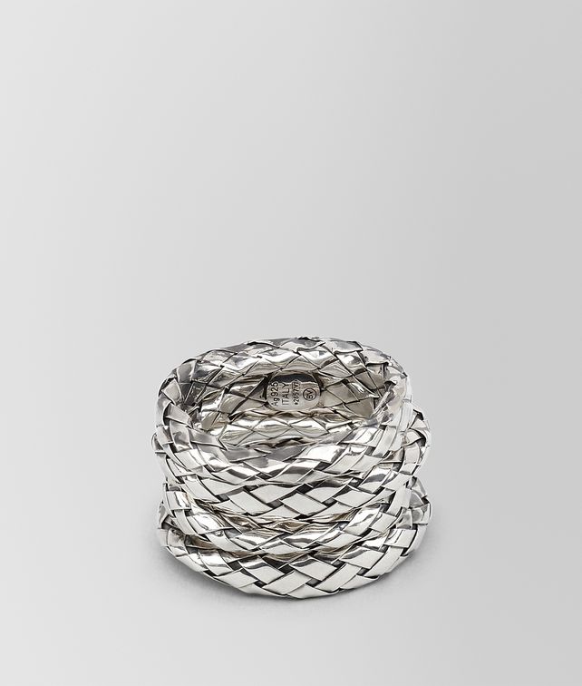BOTTEGA VENETA RINGS IN INTRECCIATO SILVER
Ring D fp