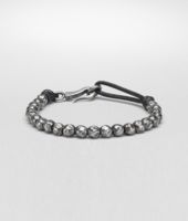 Bottega Veneta® Nero Oxydized Silver Nappa Bracelet
Bottega Veneta® Nero Oxydized Silver Nappa Bracelet