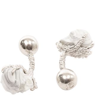 ALEXANDER MCQUEEN, Formal Accessory, Skull Claw Cufflinks