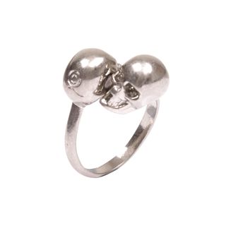 ALEXANDER MCQUEEN, Ring, Twin Skull Ring