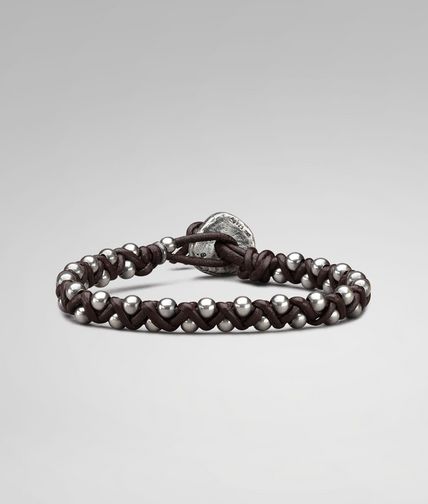 BOTTEGA VENETA - Oxydized Silver Nappa Bracelet