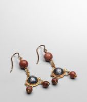 Bottega Veneta® Verre Irise Zircon Silver Earring Bottega Veneta® Verre Irise Zircon Silver Earring