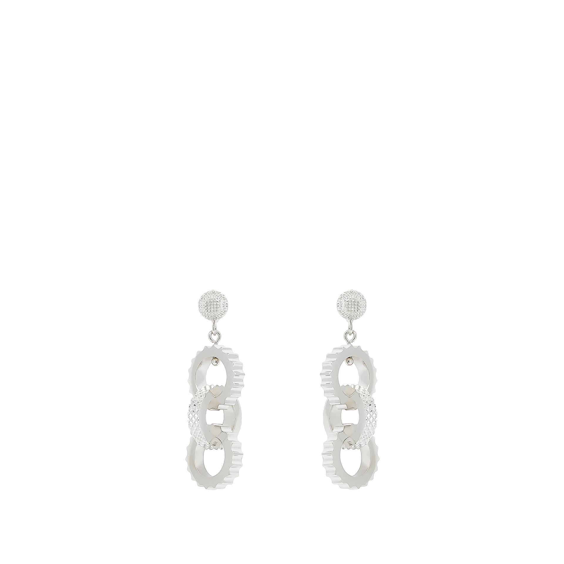 Balenciaga Boucles D'Oreilles Triples Clip Classiques Balenciaga Boucles D'Oreilles Triples Clip Classiques
