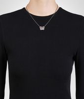 Bottega Veneta® Silver Butterfly Necklace Bottega Veneta® Silver Butterfly Necklace