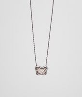Bottega Veneta® Silver Butterfly Necklace Bottega Veneta® Silver Butterfly Necklace