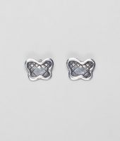 Bottega Veneta® Silver Butterfly Earrings Bottega Veneta® Silver Butterfly Earrings