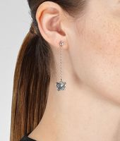 Bottega Veneta® Silver Butterfly Earrings Bottega Veneta® Silver Butterfly Earrings