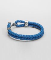 Bottega Veneta® Électrique Intrecciato Oxidized Silver Nappa Bracelet Bottega Veneta® Électrique Intrecciato Oxidized Silver Nappa Bracelet