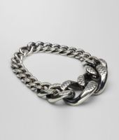 Bottega Veneta® Intreccio Svanito Silver Necklace Bottega Veneta® Intreccio Svanito Silver Necklace