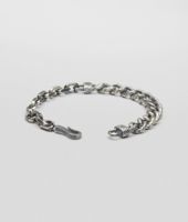 Bottega Veneta® Intrecciato Oxidized Silver Bracelet Bottega Veneta® Intrecciato Oxidized Silver Bracelet