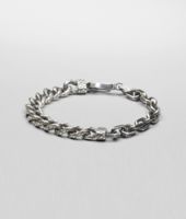 Bottega Veneta® Intrecciato Oxidized Silver Bracelet Bottega Veneta® Intrecciato Oxidized Silver Bracelet