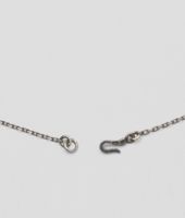 Bottega Veneta® Intrecciato Oxidized Silver Pendant Bottega Veneta® Intrecciato Oxidized Silver Pendant