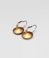 Bottega Veneta® Oro Bruciato Intreccio Svanito Silver Earrings Bottega Veneta® Oro Bruciato Intreccio Svanito Silver Earrings