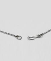 Bottega Veneta® INTRECCIATO OXYDIZED SVANITO SILVER PENDANT Bottega Veneta® INTRECCIATO OXYDIZED SVANITO SILVER PENDANT