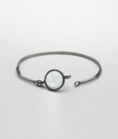Bottega Veneta® ROCK CRYSTAL BURNISHED SILVER Bracelet Bottega Veneta® ROCK CRYSTAL BURNISHED SILVER Bracelet