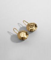 Bottega Veneta® ORO GIALLO INTRECCIATO BURNISHED SILVER Earring Bottega Veneta® ORO GIALLO INTRECCIATO BURNISHED SILVER Earring