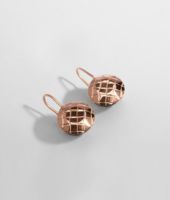 Bottega Veneta® ORO ROSA INTRECCIATO BURNISHED SILVER Earring Bottega Veneta® ORO ROSA INTRECCIATO BURNISHED SILVER Earring