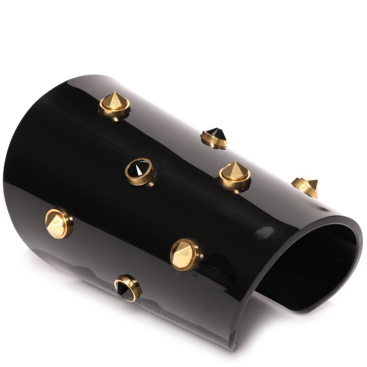Bracelet Clous Coniques En Plexiglas Alexander McQueen Bracelet