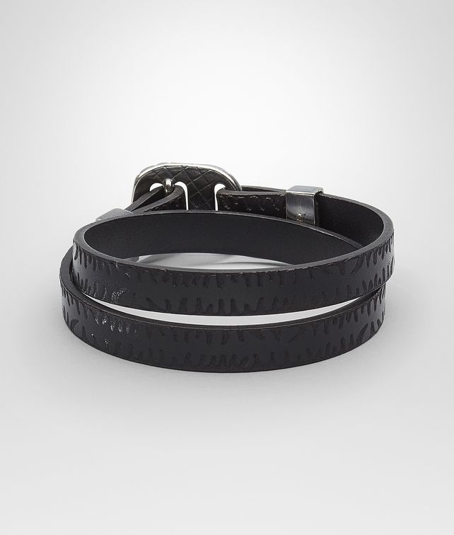 BOTTEGA VENETA BRACELET IN NERO CALF Bracelet U fp