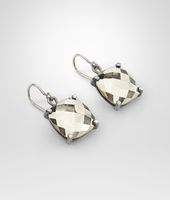 Bottega Veneta® OHRRINGE AUS OXIDIERTEM SILBER MIT PYRIT Bottega Veneta® OHRRINGE AUS OXIDIERTEM SILBER MIT PYRIT