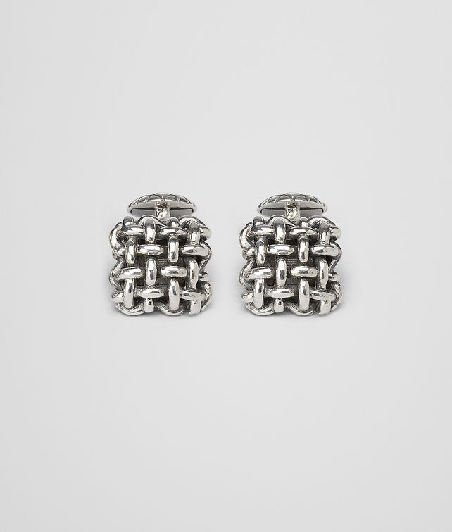 BOTTEGA VENETA BOUTONS DE MANCHETTE EN ARGENT INTRECCIATO Autre accessoire en argent U fp