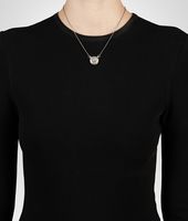 Bottega Veneta® COLLANA IN ARGENTO ANTICATO CON CHARM ROCK CRYSTAL BUTTERFLY Bottega Veneta® COLLANA IN ARGENTO ANTICATO CON CHARM ROCK CRYSTAL BUTTERFLY