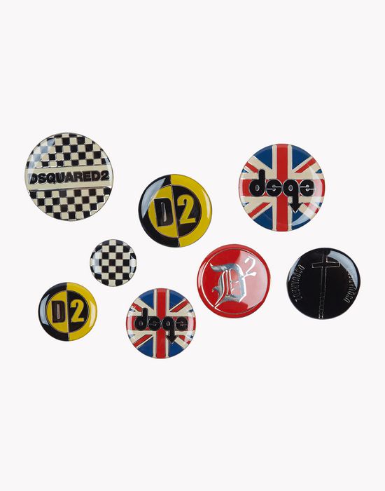 d2 mixed pins jewels Man Dsquared2