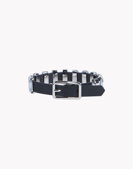 leather chain armlet jewels Man Dsquared2