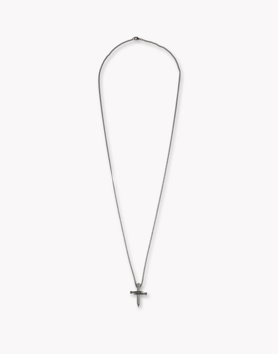 nail cross necklace jewels Man Dsquared2