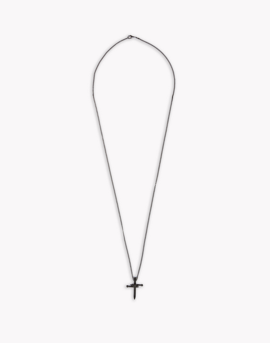 nail cross necklace jewels Man Dsquared2