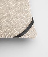 Bottega Veneta® Intrecciato Linen Rectangular Pillow Bottega Veneta® Intrecciato Linen Rectangular Pillow