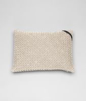 Bottega Veneta® Intrecciato Linen Rectangular Pillow Bottega Veneta® Intrecciato Linen Rectangular Pillow