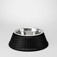 Intrecciato VN Brushed Steel Dog Bowl - Pet Accessory - BOTTEGA VENETA - PE13 - 390