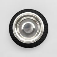Intrecciato VN Brushed Steel Dog Bowl - Pet Accessory - BOTTEGA VENETA - PE13 - 390