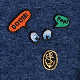 STELLA McCARTNEY KIDS, Shoes & Accessories, Bump badges
