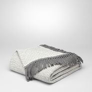 Ivory Cashmere Blanket - Pillow and blanket - BOTTEGA VENETA - PE13 - 3200