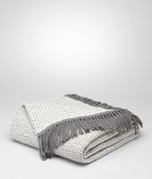 Bottega Veneta® Ivory Cashmere Blanket Bottega Veneta® Ivory Cashmere Blanket
