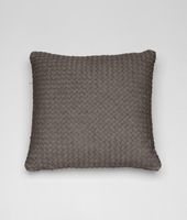 Bottega Veneta® Intrecciato Linen Square Pillow Bottega Veneta® Intrecciato Linen Square Pillow