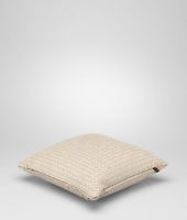 Bottega Veneta® Intrecciato Linen Square Pillow Bottega Veneta® Intrecciato Linen Square Pillow