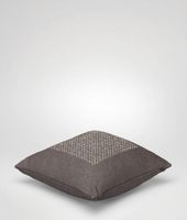 Bottega Veneta® Intrecciato Linen Square Pillow Bottega Veneta® Intrecciato Linen Square Pillow