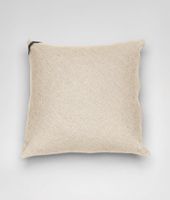Bottega Veneta® Intrecciato Linen Square Pillow Bottega Veneta® Intrecciato Linen Square Pillow