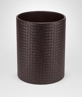 Bottega Veneta® Intrecciato Nappa Waste Paper Basket Bottega Veneta® Intrecciato Nappa Waste Paper Basket