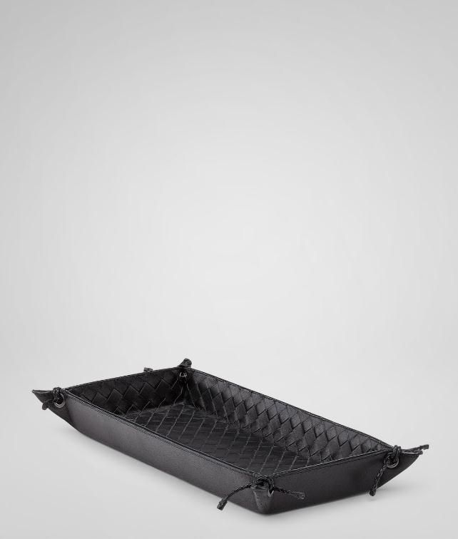 BOTTEGA VENETA Intrecciato Nappa Pen Tray Desk accessory E fp