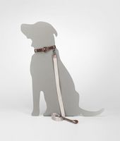 Bottega Veneta® Ebano Intreccio Scolpito Dog Leash Bottega Veneta® Ebano Intreccio Scolpito Dog Leash