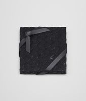 Bottega Veneta® Nero Intrecciato Linen Coaster Bottega Veneta® Nero Intrecciato Linen Coaster