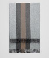 Bottega Veneta® Anthracite Black Cashmere Blanket Bottega Veneta® Anthracite Black Cashmere Blanket